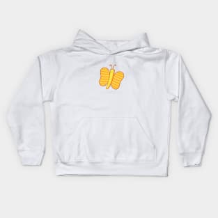 butterflies potato chips Kids Hoodie